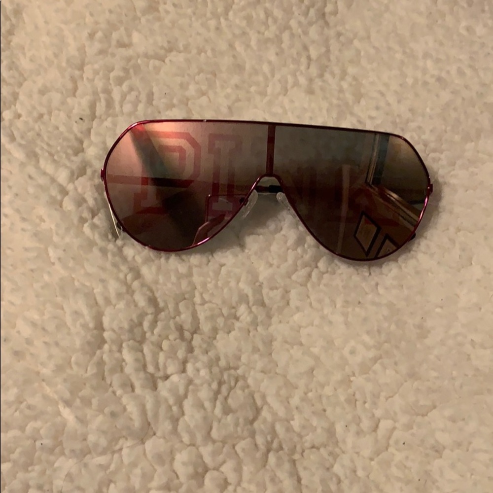 NWOT VS PINK AVIATOR 🕶 w/ cleaning cloth/case